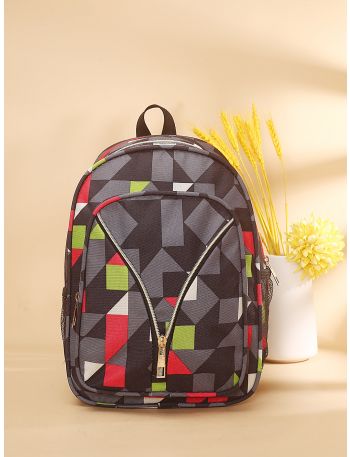 Geometric Graphic Functional Backpack
