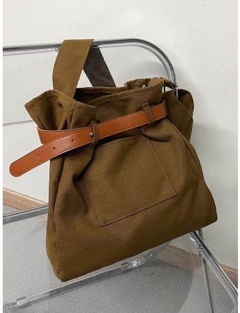 Minimalist Belt Shoulder Bag