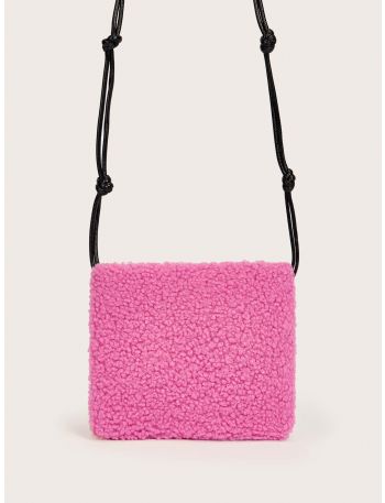 Minimalist Fluffy Square Bag