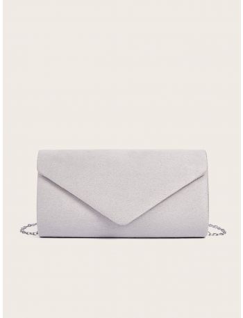 Minimalist Flap Chain Square Bag
