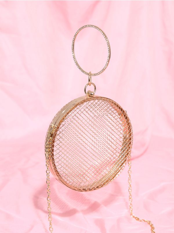 Minimalist Hollow Out Circle Bag